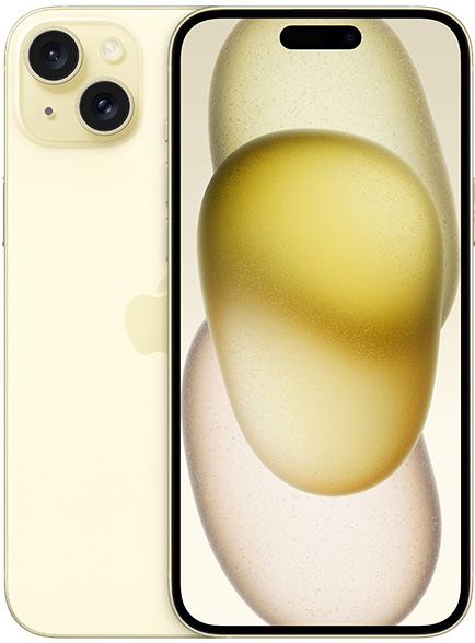 Apple Iphone 15 Plus Cell Phone Yellow 128GB Brand New Original