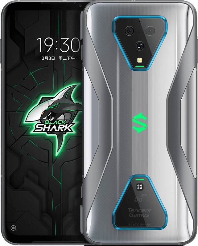 Black Shark 3 Pro Cell Phone Gray 8GB RAM 256GB ROM Brand New Original