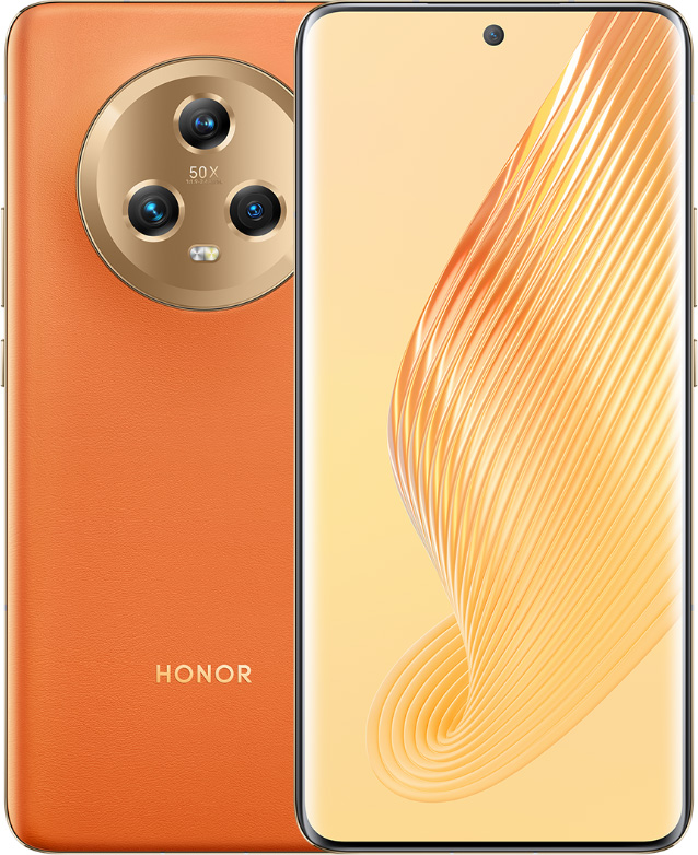 Honor Magic 5 Cell Phone Orange 8GB RAM 256GB ROM Brand New Original
