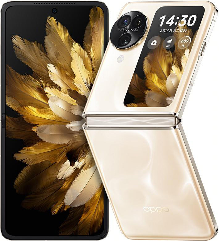 OPPO Find N3 Flip Cell Phone Gold 12GB RAM 512GB ROM Brand New Original