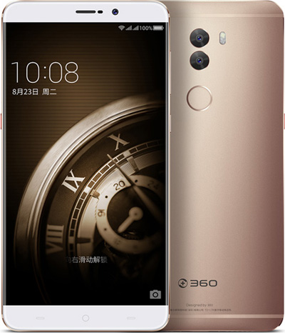 Qiku 360 Q5 Plus Gold 6GB 6.0-Inch Cell Phone Brand New Original