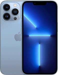 Apple Iphone 13 Pro Cell Phone Sierra Blue 256GB
