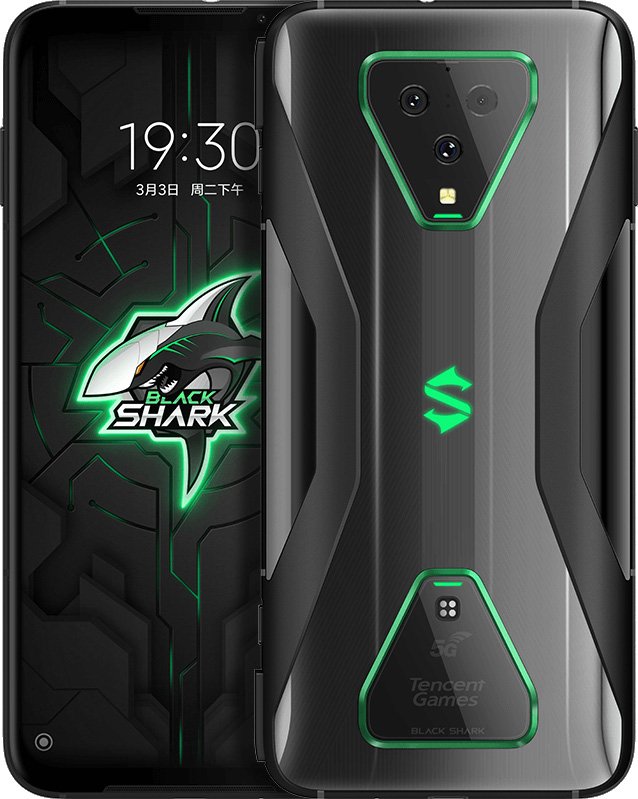 Black Shark 3 Pro Cell Phone Black 12GB RAM 256GB ROM