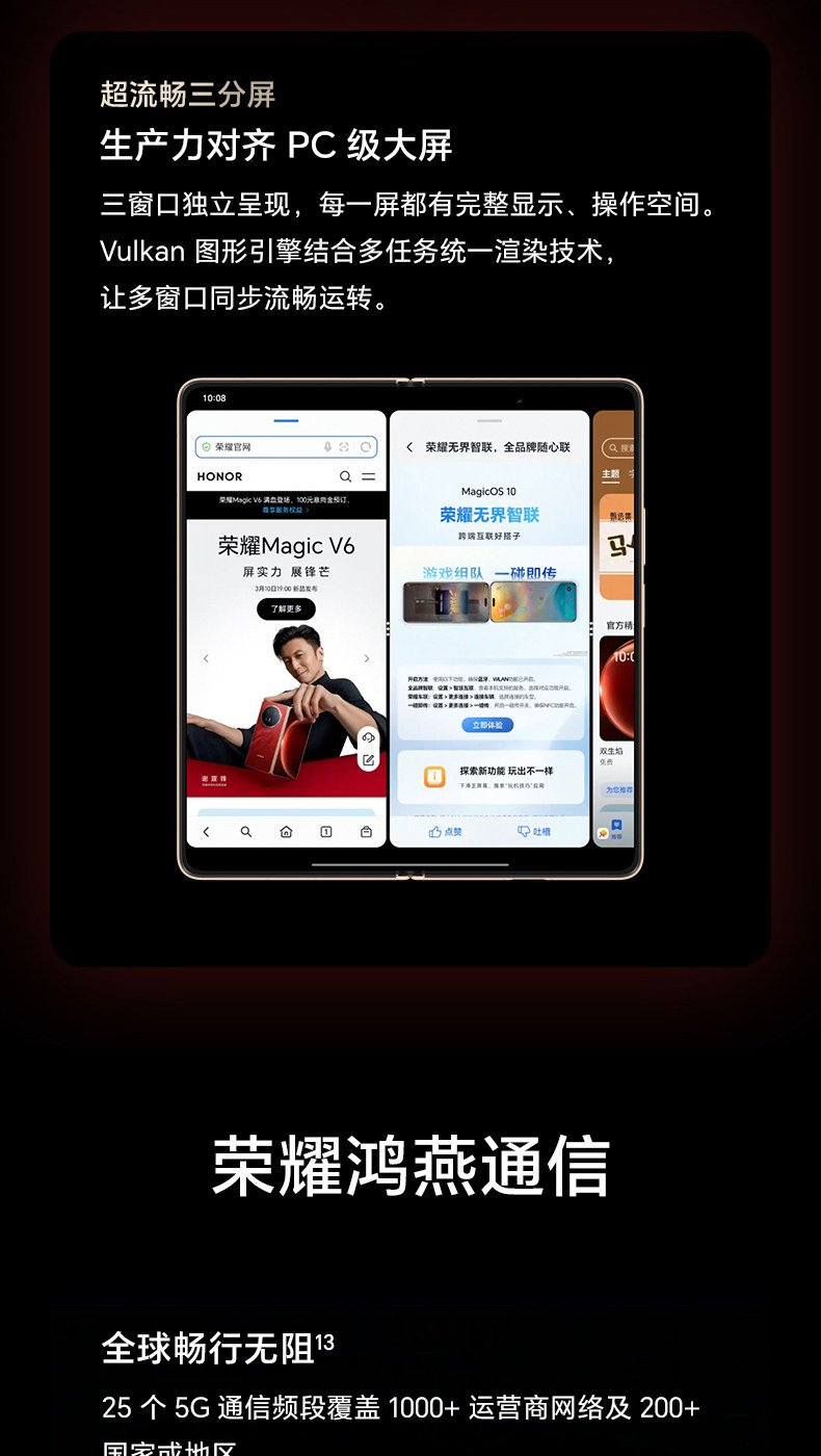 honor magic v6