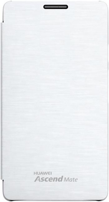 Huawei Ascend Mate 6.1   Leather Case White