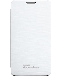Huawei Ascend Mate 6.1   Leather Case White