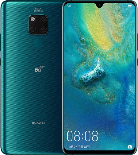 Huawei Mate 20 X 5G Cell Phone Emerald 8GB RAM 256GB ROM 7.2-Inch