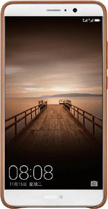 Huawei Mate 9 Original Calfskin Leather Case Brown