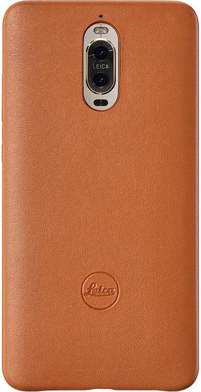 Huawei Mate 9 Pro Calfskin Leather Case Brown