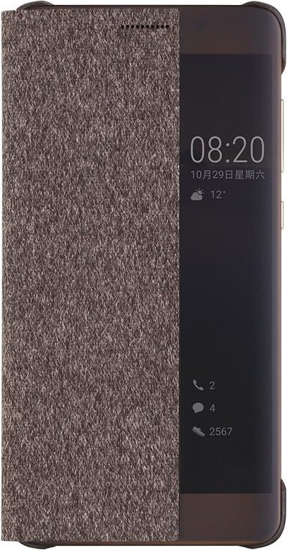 Huawei Mate 9 Pro Window Case Brown
