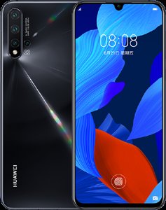 Huawei nova 5 Cell Phone Black 8GB RAM 128GB ROM 6.39-Inch