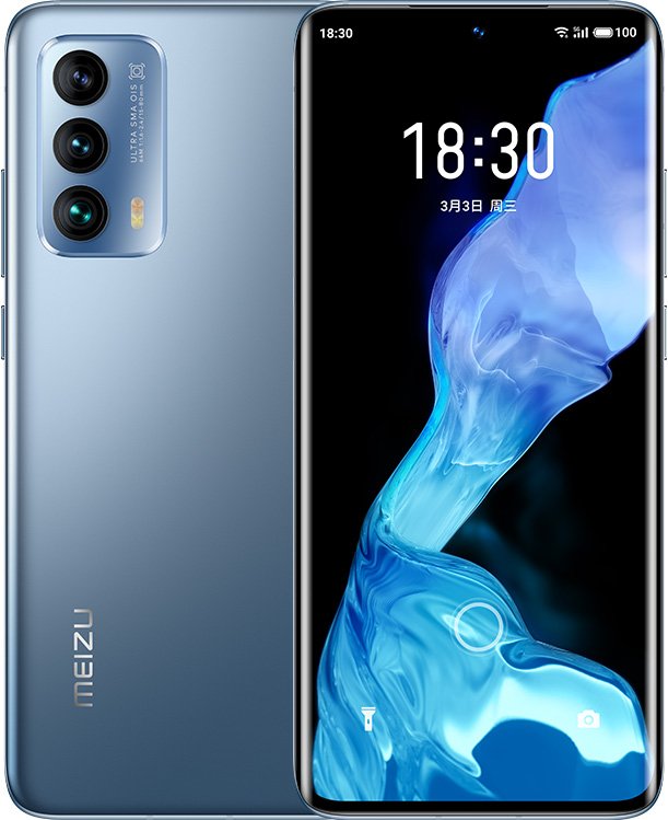 Meizu 18 Cell Phone Blue 8GB RAM 128GB ROM