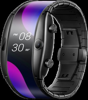 Nubia Alpha Cell Phone Watch Black 1GB RAM 8GB ROM 4.01-Inch