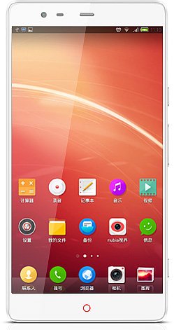 Nubia X6 32G White Cell Phone