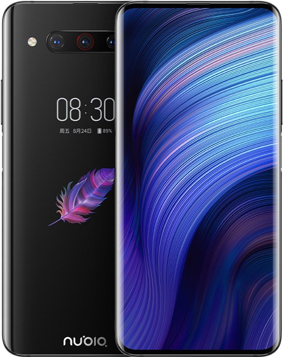 Nubia Z20 Cell Phone Black 8GB RAM 128GB ROM 6.42-Inch