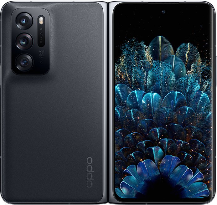 OPPO Find N Cell Phone Black 8GB RAM 256GB ROM