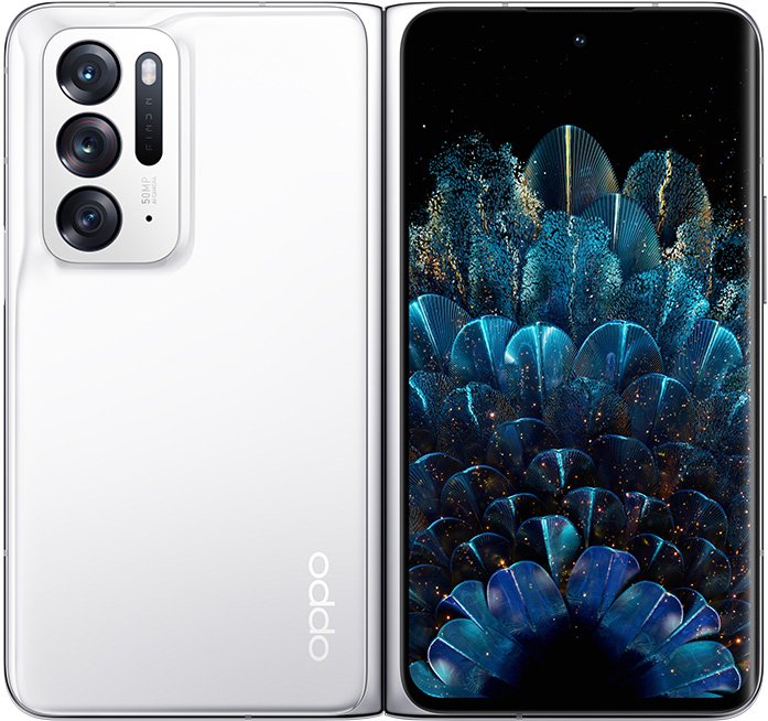 OPPO Find N Cell Phone White 12GB RAM 512GB ROM