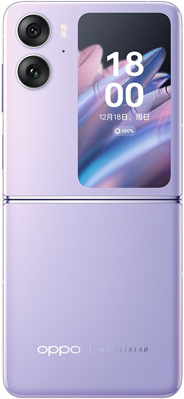 OPPO Find N2 Flip Cell Phone Purple 12GB RAM 256GB ROM