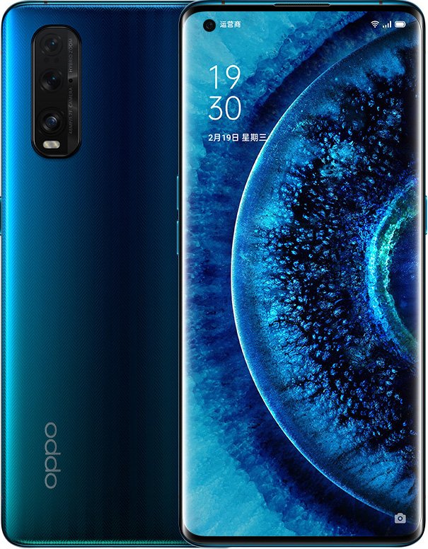 OPPO Find X2 Cell Phone Blue 8GB RAM 256GB ROM