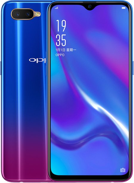 OPPO K1 Cell Phone Blue 6GB RAM 6.4-Inch