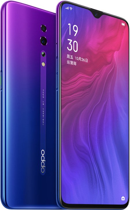 OPPO Reno Z Cell Phone Purple 6GB RAM 256GB ROM 6.4-Inch
