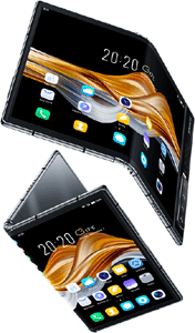 Royole FlexPai 2 Cell Phone Gray 8GB RAM 256GB ROM 7.8-Inch