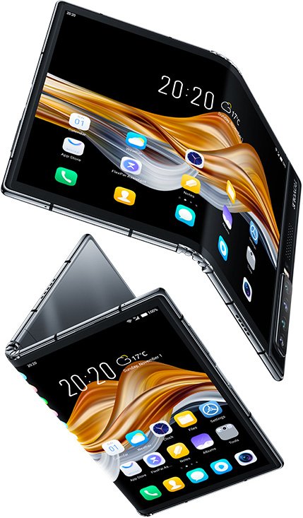 Royole FlexPai 2 Cell Phone Gray 8GB RAM 256GB ROM 7.8-Inch