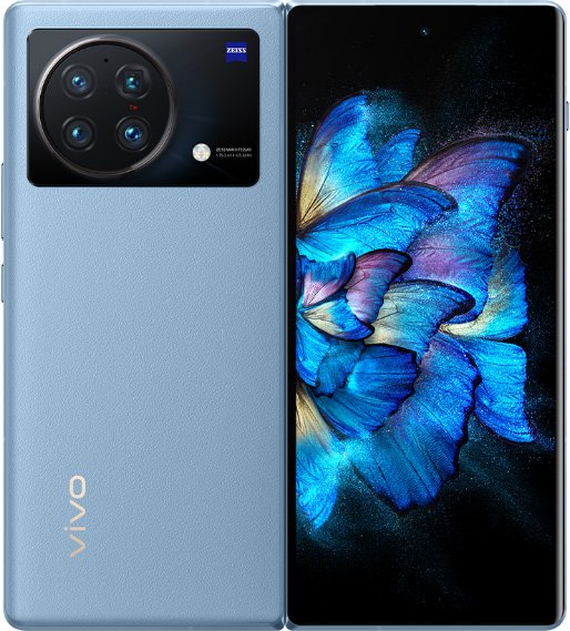 VIVO X Fold + Cell Phone Blue 256GB ROM 12GB RAM