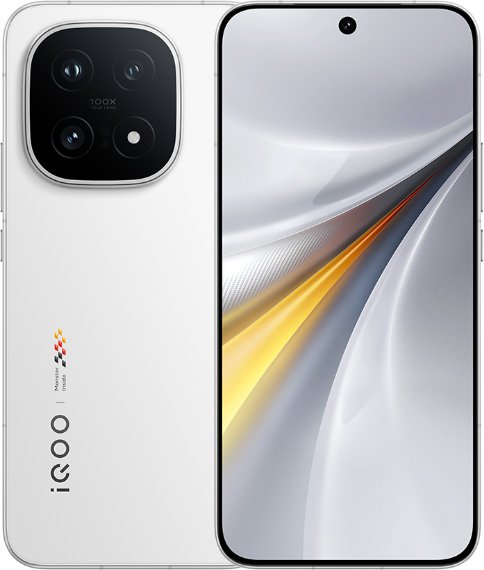 VIVO IQOO 15 Cell Phone White 12GB RAM 256GB ROM
