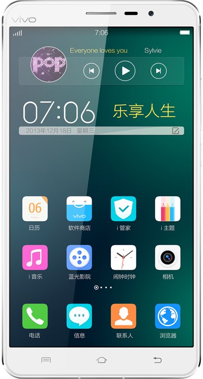 BBK VIVO Xplay 3S White 6-Inch Cell Phone