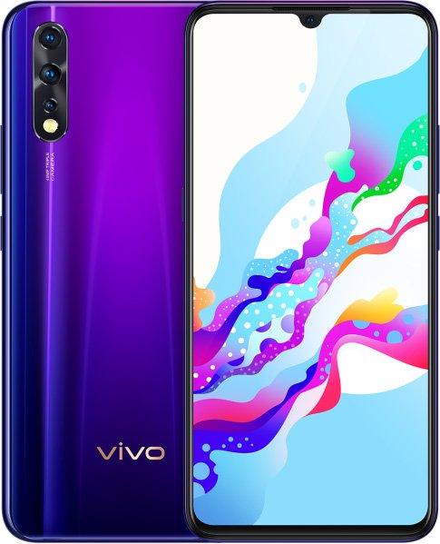 BBK VIVO Z5 Cell Phone Purple 128GB ROM 8GB RAM 6.38-Inch