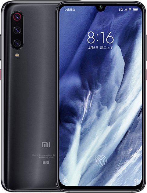 Xiaomi 9 Pro 5G Cell Phone Black 8GB RAM 256GB ROM 6.39-Inch