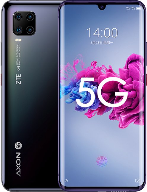 Zte AXON 11 Cell Phone Black 128GB ROM 6GB RAM