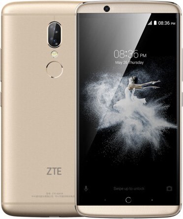 Zte AXON 7S Cell Phone Gold 5.5-Inch