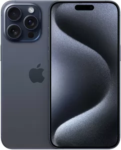 Apple Iphone 15 Pro Max Cell Phone Blue 256GB