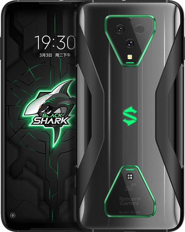 Black Shark 3 Pro Cell Phone Black 12GB RAM 256GB ROM Brand New Original