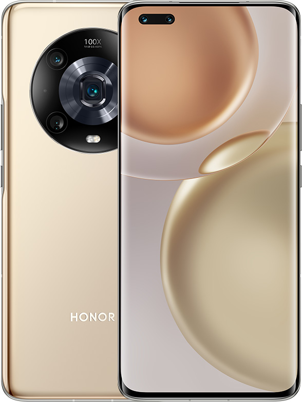 Honor Magic 4 Pro Cell Phone Gold 8GB RAM 256GB ROM Brand New Original