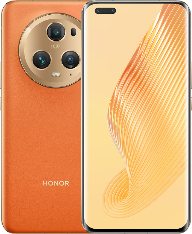 Honor Magic 5 Pro Cell Phone Orange 8GB RAM 256GB ROM Brand New Original