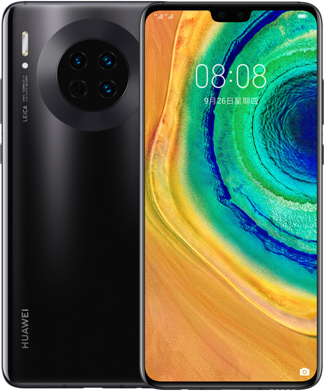 Huawei Mate 30 Cell Phone Black 8GB RAM 128GB ROM 6.62-Inch Brand New Original