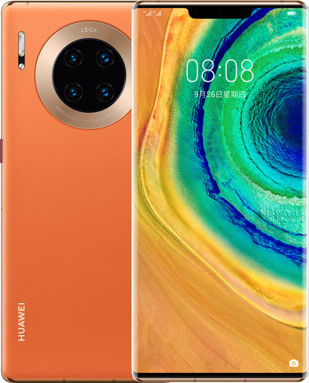 Buy Huawei Mate 30 Pro 5g Cell Phone Orange 8gb Ram 512gb Rom