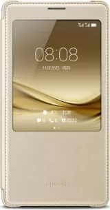 Huawei Mate 8 Original Leather Case Gray Gold Brown — photo 2