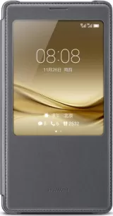 Huawei Mate 8 Original Leather Case Gray Gold Brown — photo 1