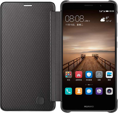 Huawei Mate 9 Original Leather Case Gray
