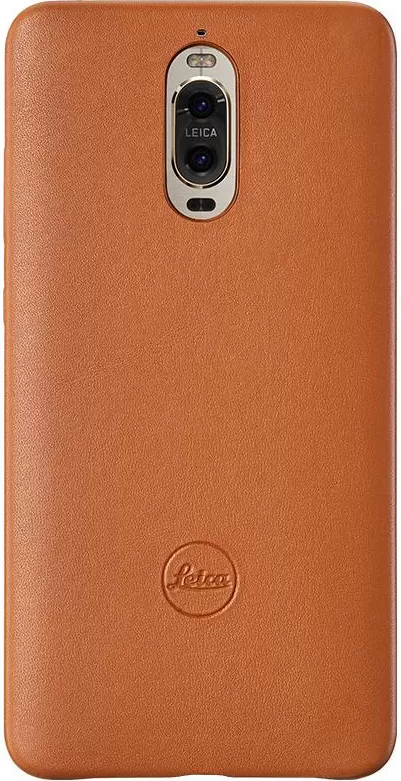 Huawei Mate 9 Pro Calfskin Leather Case Brown