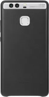 Huawei P9 Original Calfskin Leather Case Brown Black Blue — photo 2