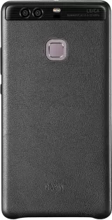 Huawei P9 Plus Original Calfskin Leather Case Brown Black Blue — photo 2