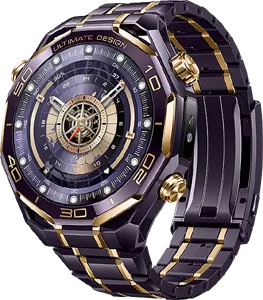 Huawei Watch Ultimate Design Purple Gold