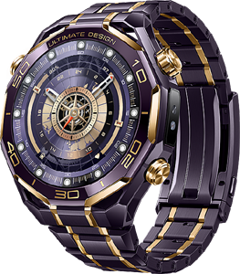 Huawei WATCH ULTIMATE DESIGN PURPLE GOLD Brand New Original