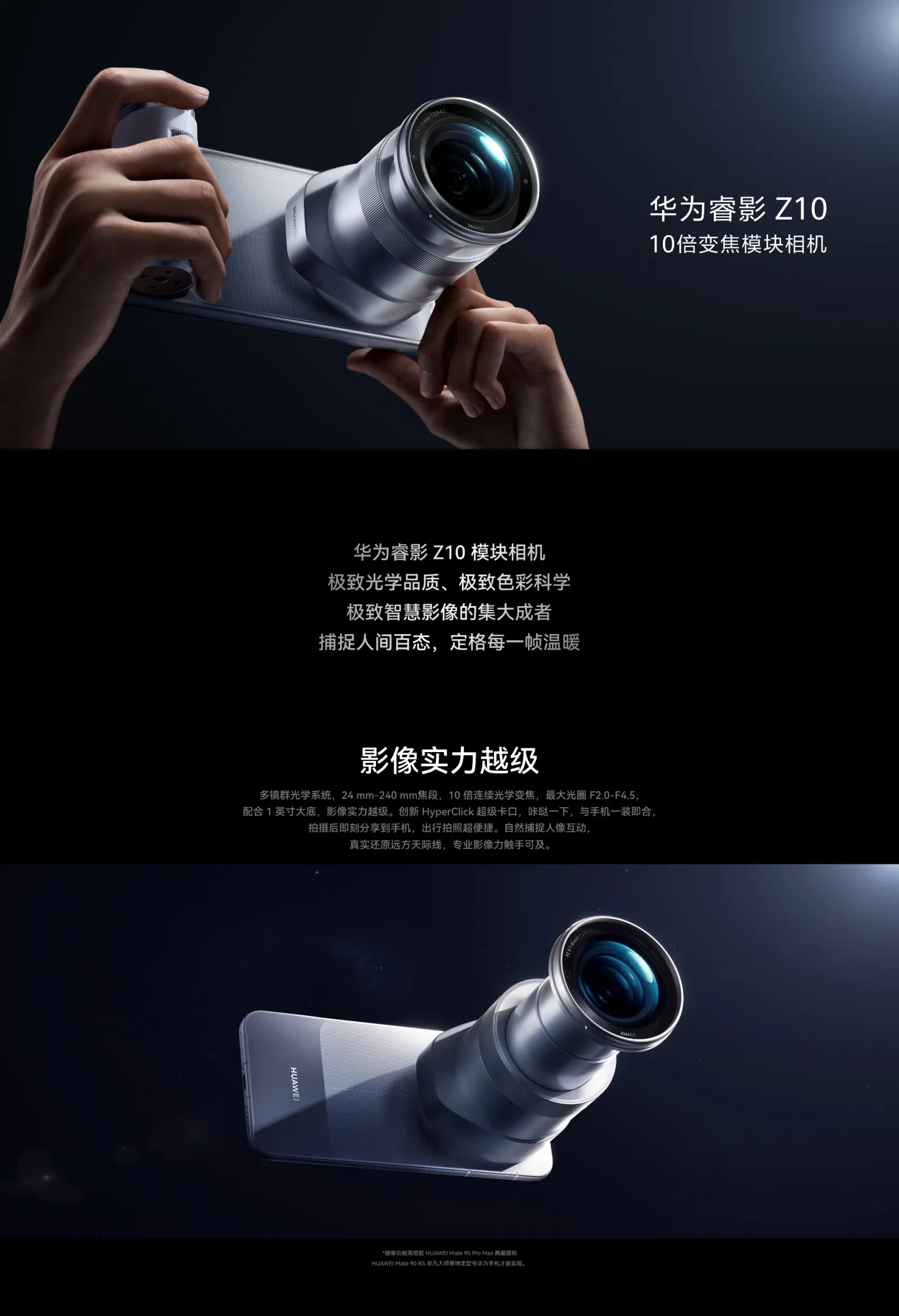 huawei xmage z10 modular camera