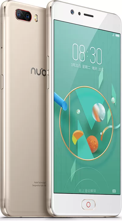 Nubia M2 Cell Phone Gold Black Gold 128GB 64GB 5.5-Inch
